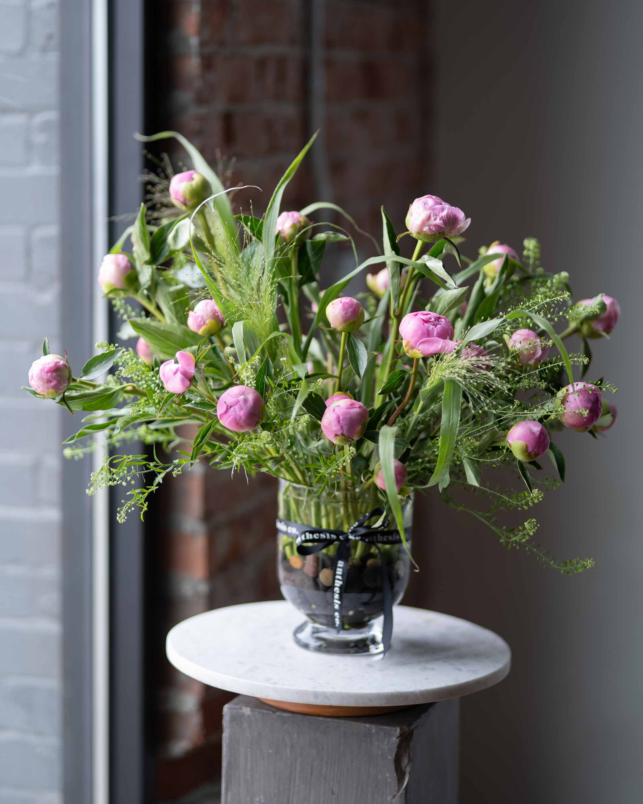 An All-Peony Arrangement