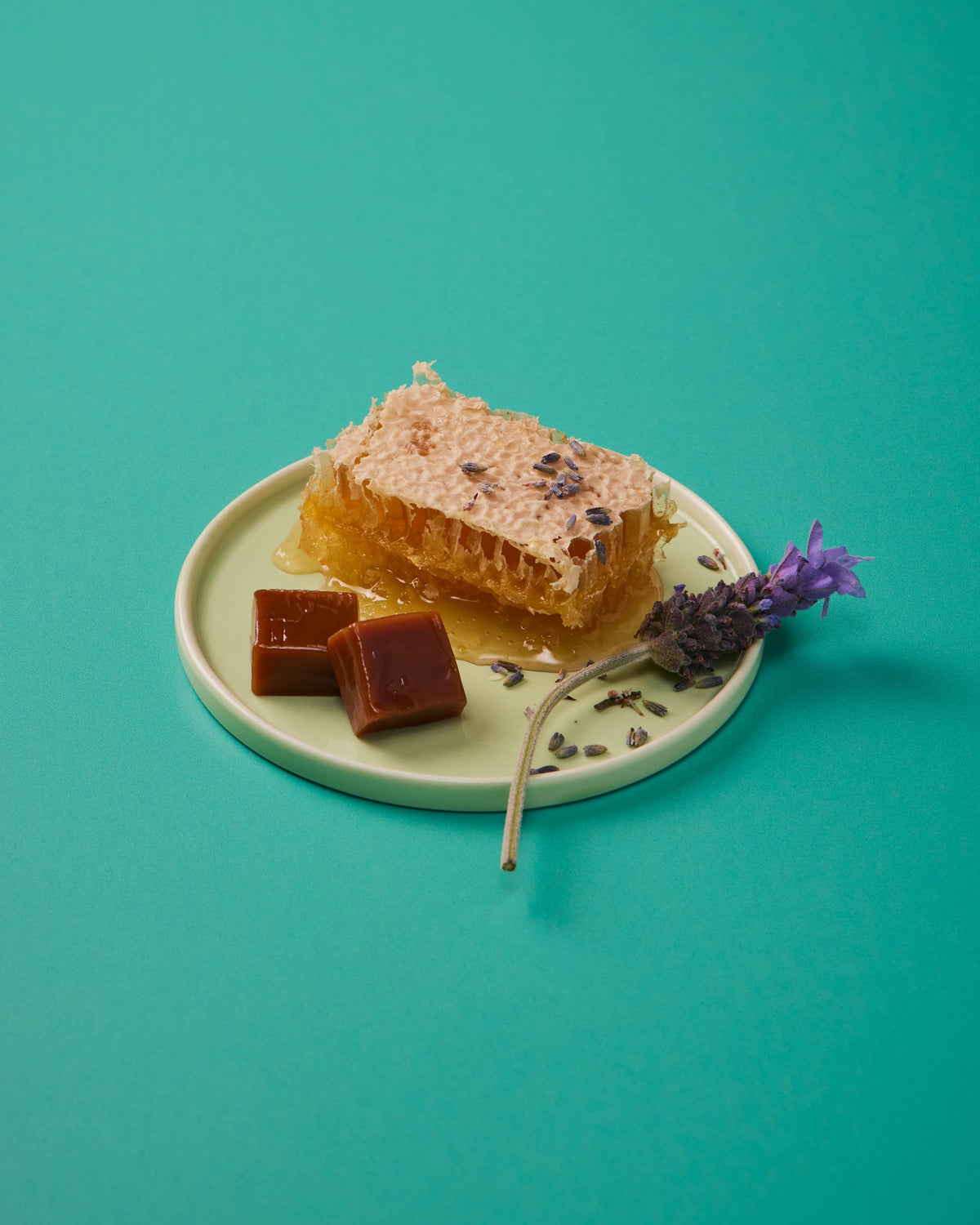Honey Lavender Caramels