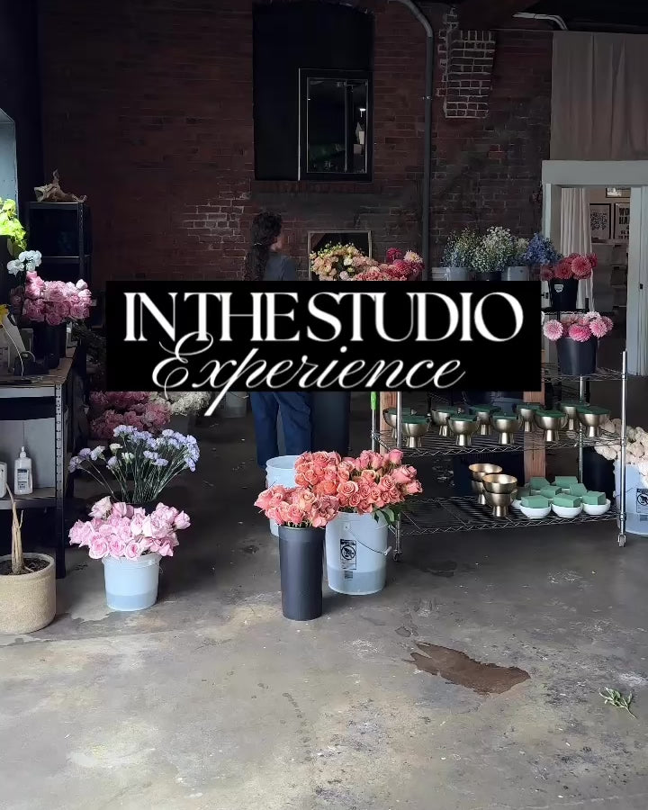 In the Studio Experience - Flower workshop