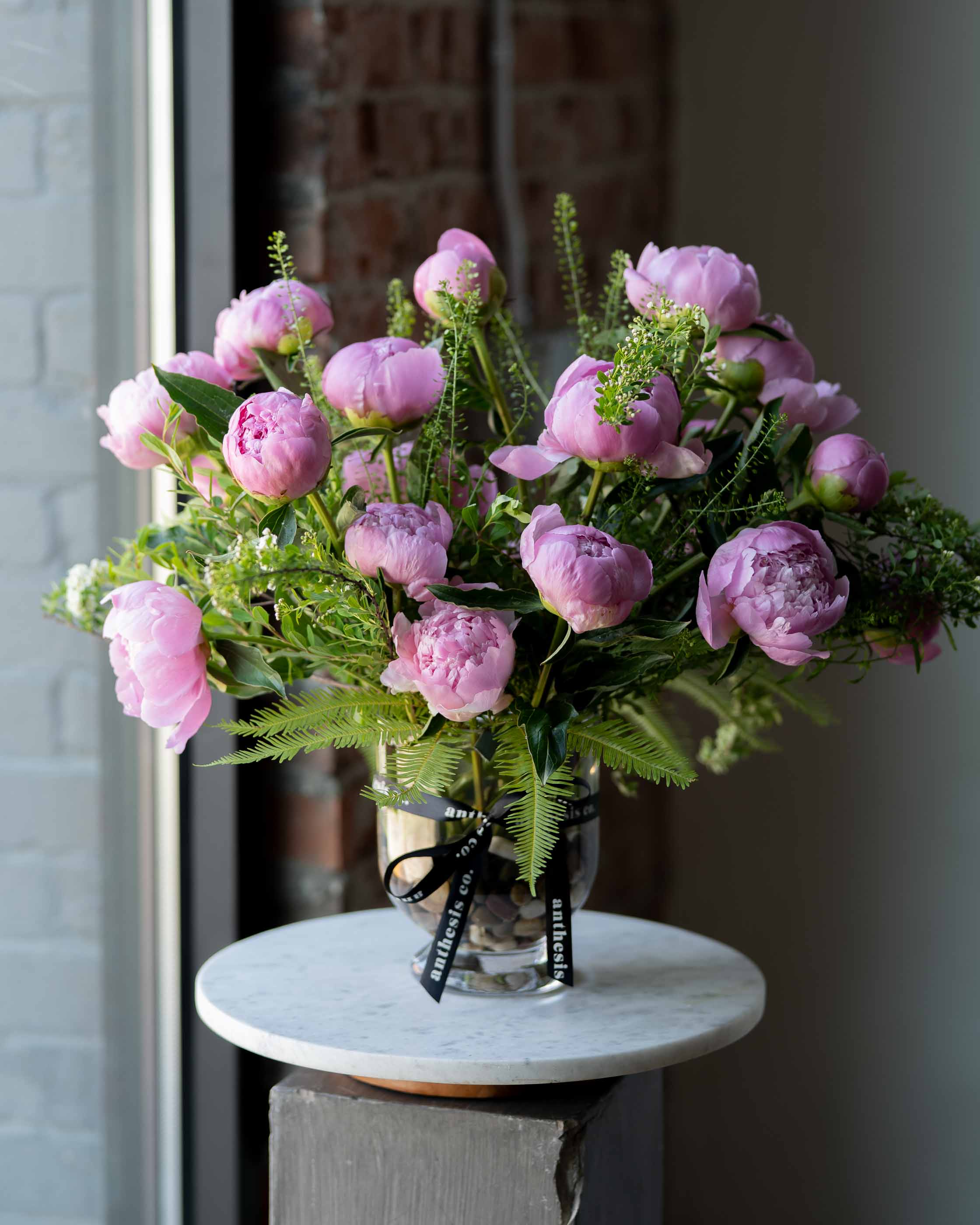 An All-Peony Arrangement