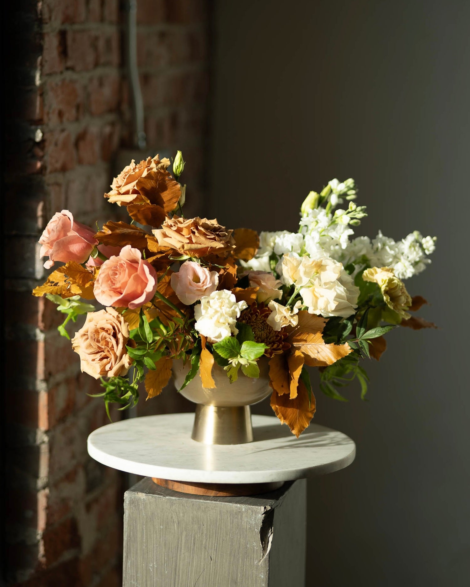 Thanksgiving Flowers Centerpiece